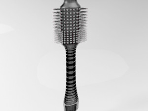 hair dryer and volumizer brush 01 Modèle 3D
