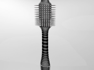 hair dryer and volumizer brush 01 Modèle 3D