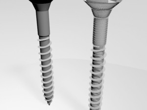 drywall screw 02 Model 3D