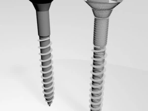 Drywall screw 02 3D Model