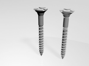 drywall screw 02 Model 3D