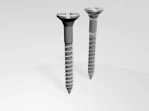 Drywall screw 02 3D Model
