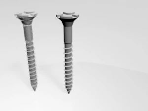 Drywall screw 02 3D Model