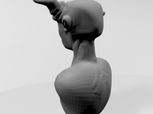 creature bust 01 3D मॉडल