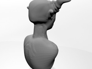 creature bust 01 3D मॉडल
