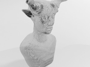 creature bust 01 3D मॉडल