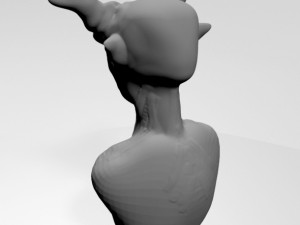creature bust 01 3D मॉडल
