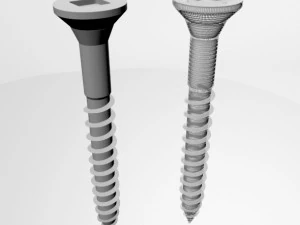 Drywall screw 03 3D Model