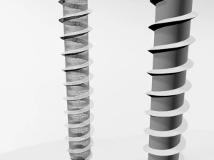 Drywall screw 03 3D Model