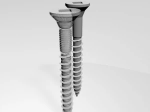 Drywall screw 03 3D Model