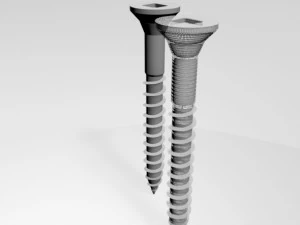 Drywall screw 03 3D Model