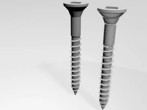 Drywall screw 03 3D Model