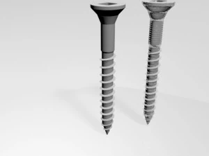Drywall screw 03 3D Model