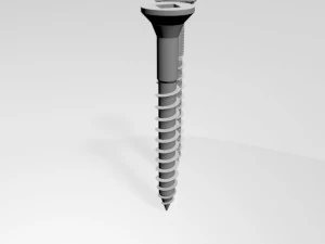Drywall screw 03 3D Model