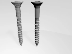 Drywall screw 03 3D Model