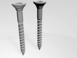 Drywall screw 03 3D Model