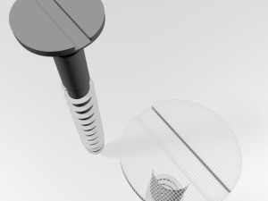 drywall screw 04 3D Model