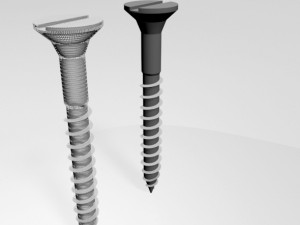 drywall screw 04 3D Model