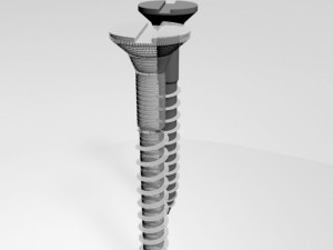 drywall screw 04 3D Model
