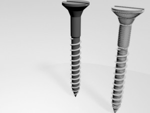 drywall screw 04 3D Model
