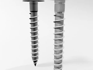 Drywall screw 05 3D Model