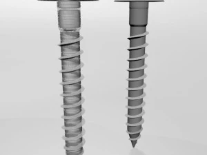 Drywall screw 05 3D Model