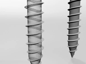 Drywall screw 05 3D Model
