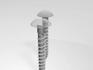 Drywall screw 05 3D Model
