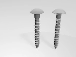 Drywall screw 05 3D Model