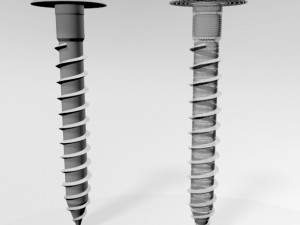 drywall screw 06 3D Modell