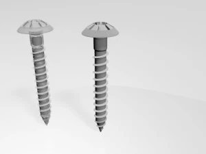 Drywall screw 06 3D Model