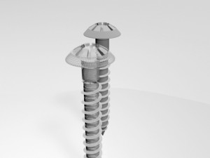 drywall screw 06 3D Modell