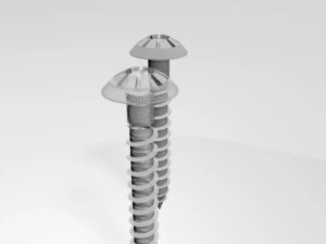 Drywall screw 06 3D Model