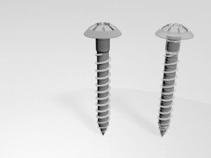 drywall screw 06 3D Modell