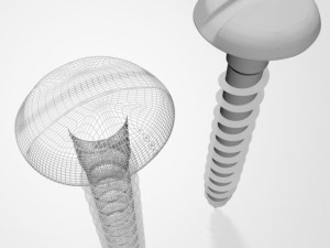 drywall screw 07 3D Model