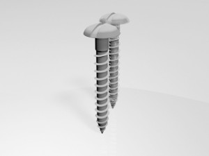 drywall screw 07 3D Model