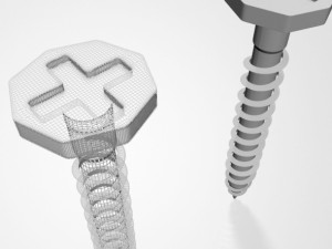 drywall screw 08 Model 3D