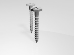 drywall screw 08 Model 3D
