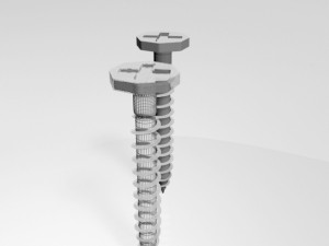 drywall screw 08 Model 3D