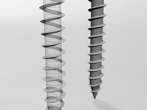 drywall screw 09 Model 3D