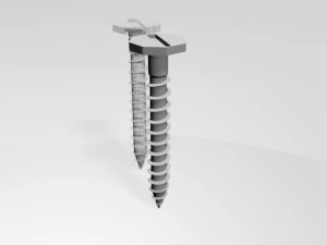 Drywall screw 09 3D Model