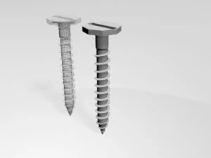 Drywall screw 09 3D Model