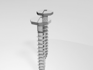 drywall screw 09 Model 3D
