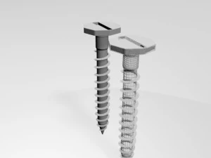 Drywall screw 09 3D Model