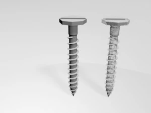 Drywall screw 09 3D Model