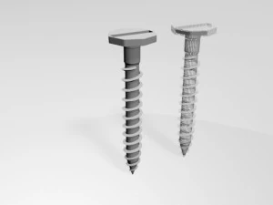 Drywall screw 09 3D Model