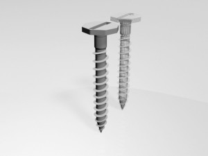 drywall screw 09 Model 3D