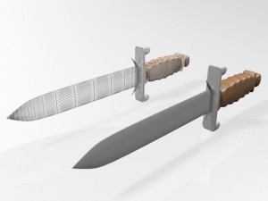 dagger 01 3D Model