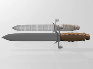 Dagger 01 3D Model
