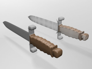dagger 01 3D-Modell
